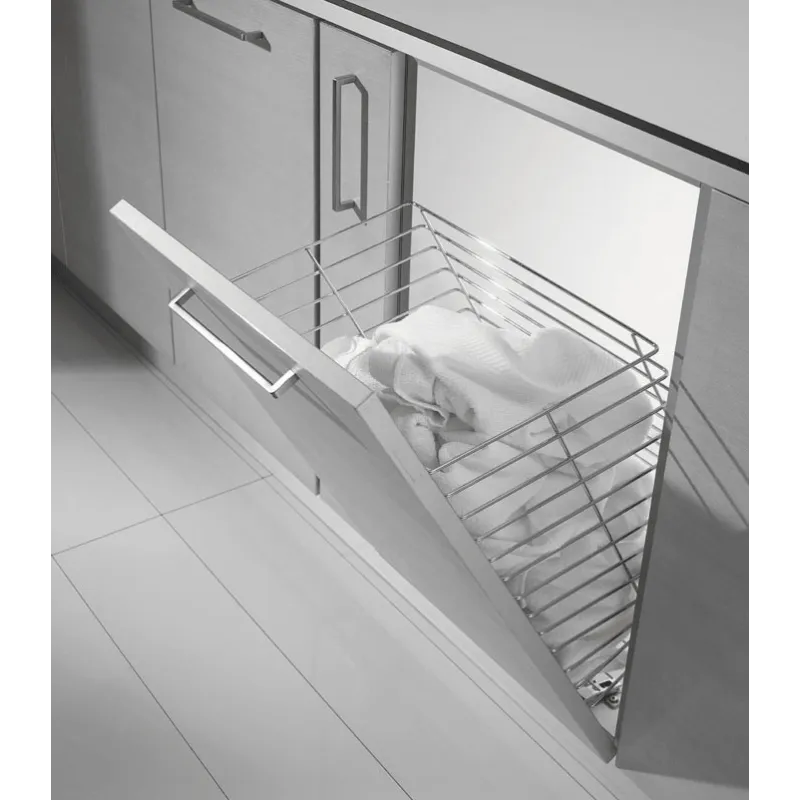 Košara za perilo Inoxa 125 / Krom