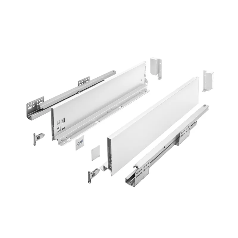 Predal s stranico AXIS PRO, srednji, 120 mm / bela
