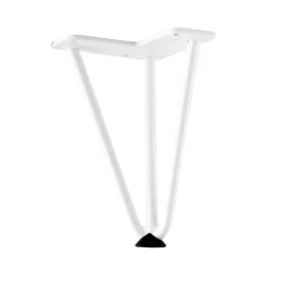 Pohištvena noga HAIRPIN MINI / Bela