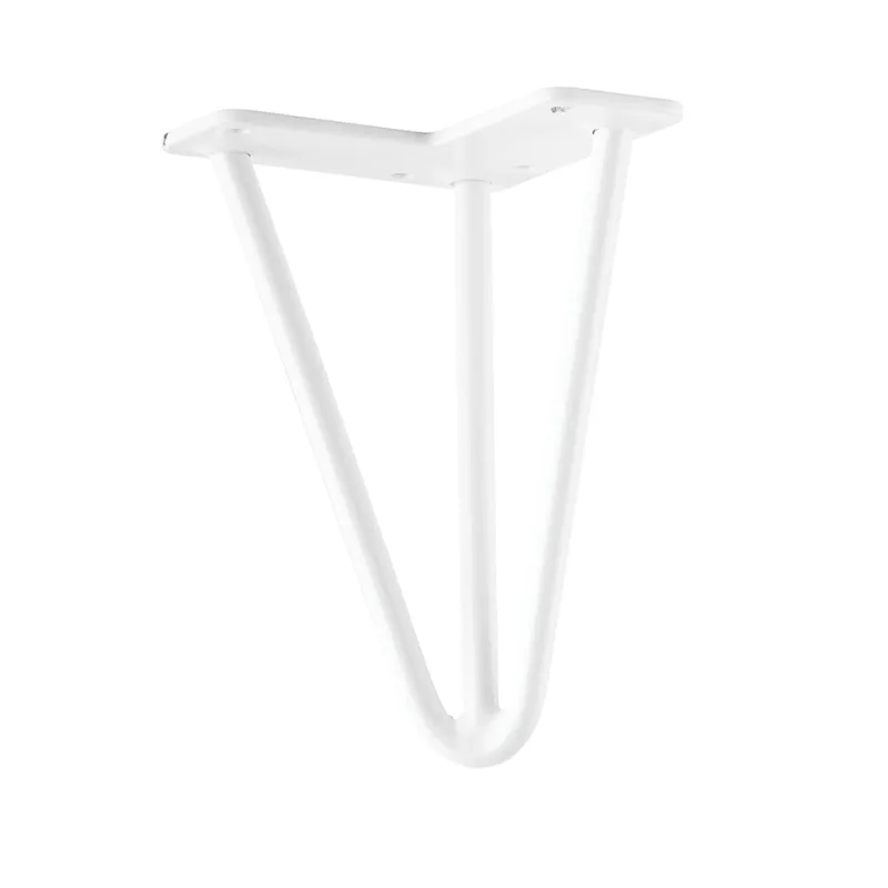 Pohištvena noga HAIRPIN MINI / Bela