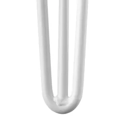Namizna noga HAIRPIN 710 / Bela