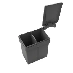 Koš za odpadke za vrata UNION SINGLE 7 + 7L / Siv