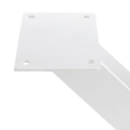 Namizne noge X-CROSS / mat bela