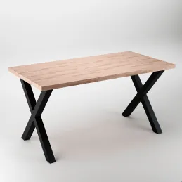 Namizne noge X-CROSS / Mat črna