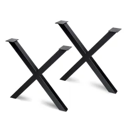 Namizne noge X-CROSS / Mat črna