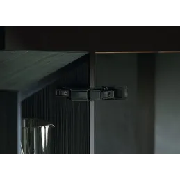 Tečaj za steklena vrata BLUMOTION CRISTALLO 110° / Onyx