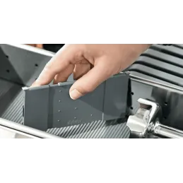 Prečna pregrada 176 mm za sistem ORGA LINE / Siva