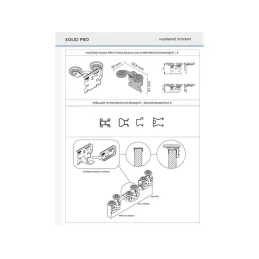 Zgornje kovinsko kolesce SOLID PRO