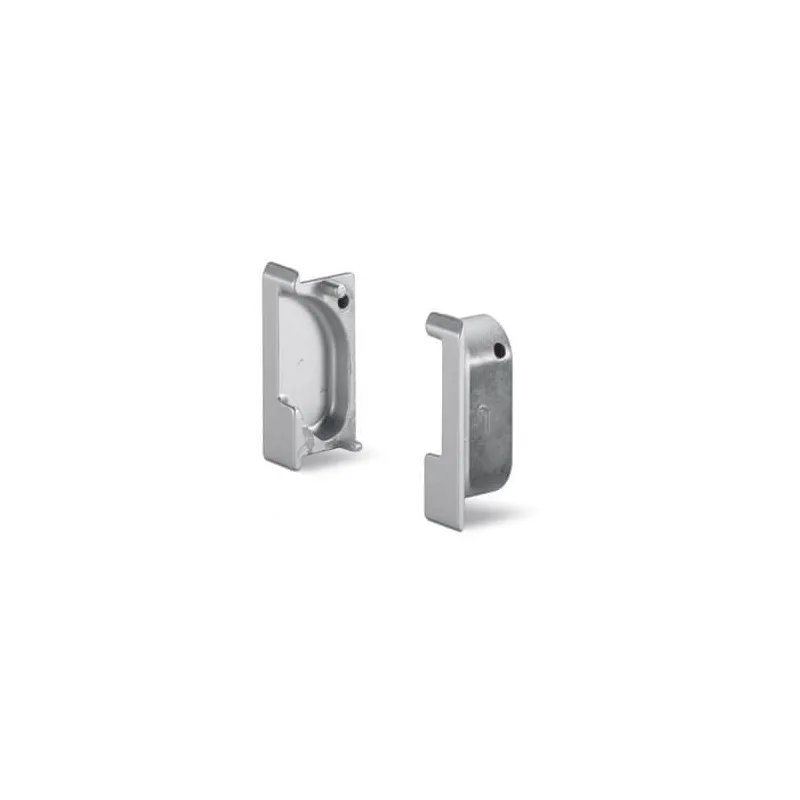 Komplet končnih kapic za ročaj MANGA 2000 mm / Aluminij