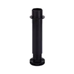Nastavljiva plastična nogica za posteljo 190 mm / črna