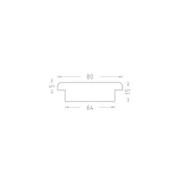 Lesena prezračevalna rešetka ALFA / Hrast