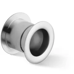 Kovinski zračnik za vrata 40 mm / Mat krom