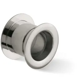 Kovinski zračnik za vrata 40 mm / mat nikelj