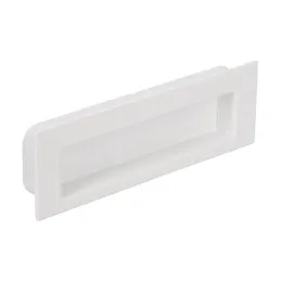 Vgrezna ročica MALI / mat bela