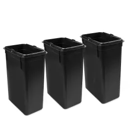 Koš za odpadke GALEON 3 x 9 l / nerjavno jeklo