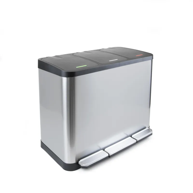 Koš za odpadke GALEON 3 x 9 l / nerjavno jeklo