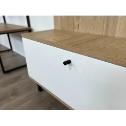Gumbaste ročaj OMAHA / Stara črna
