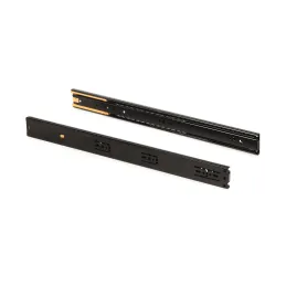 Kroglični izvlek 45 mm z blaženjem ELEGANT / Mat črna