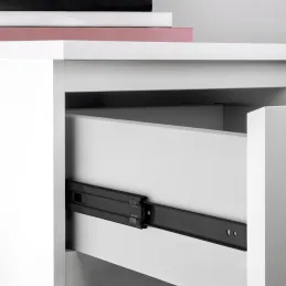 Kroglični izvlek 45 mm z blaženjem ELEGANT / Mat črna