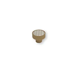 Leseni gumb ARSIA / buk – črna jelka