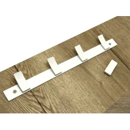 Stenski obešalnik AVALION XL / mat bela