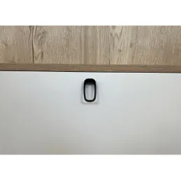 Gumbasta ročica ARNO / Mat črna