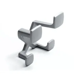 Obešalnik SANTOS / Aluminij