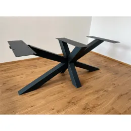 Namizna konstrukcija SICILIA / Mat črna