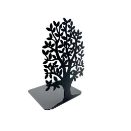 Stojalo za knjige TREE / Mat črna