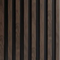 Lamelni dekorativni profil VASCO / temni oreh