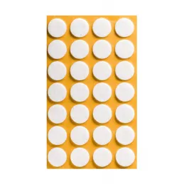 Samolepilna filcasta podloga 20 mm / Bela – plošča
