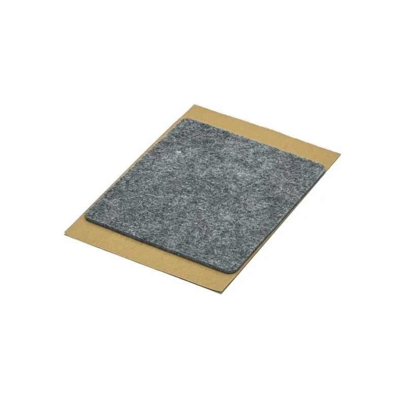 Samolepilna filcasta podloga 120x100 mm / Siva
