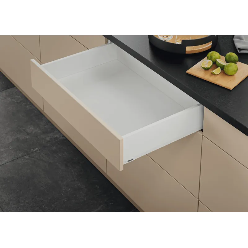 Kuhinjski predal BLUM – Merivobox »K« 40 kg / svilnato bela