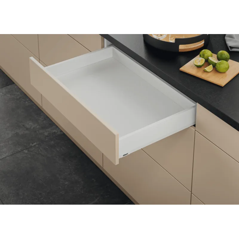 Kuhinjski predal BLUM – Merivobox »M« 40 kg / svilnato bela