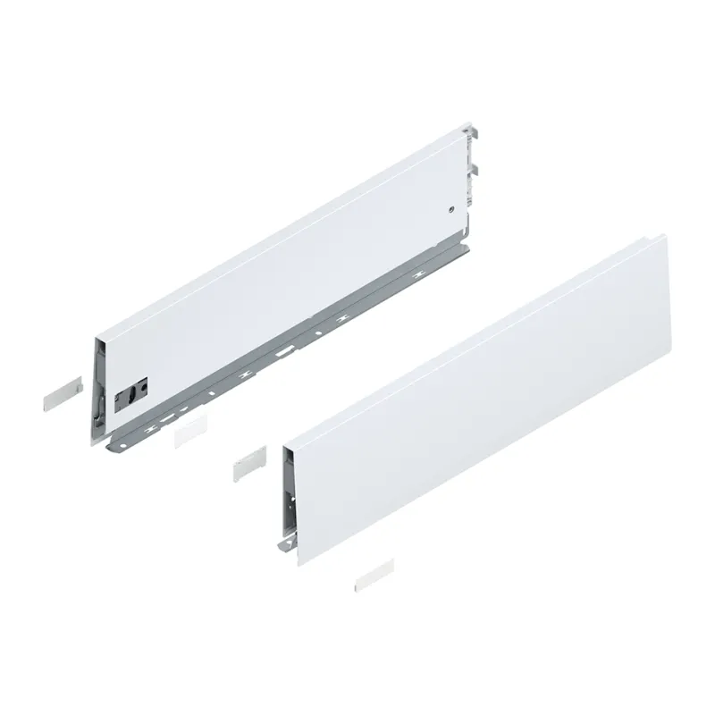 Stranice BLUM Merivobox »K« 129 mm / svilnato bela