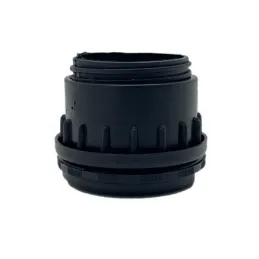 Spodnji nastavek za izravnavo za noge mize 60 mm / Črna