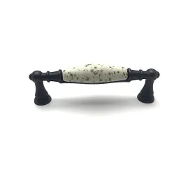 Ročaj MOET / Porcelan z motivom – staročrna