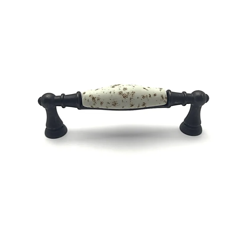 Ročaj MOET / Porcelan z motivom – staročrna