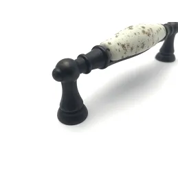 Ročaj MOET / Porcelan z motivom – staročrna