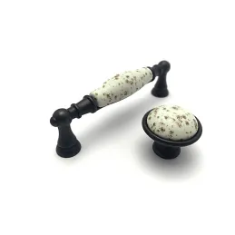 Ročaj MOET / Porcelan z motivom – staročrna
