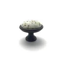 Ročajna bunka MOET / Porcelan z motivom – starinsko črna
