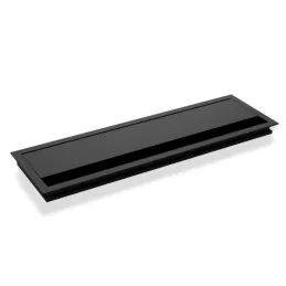 Kabelski prehod GRACIA 320 x 100 mm / Mat črna