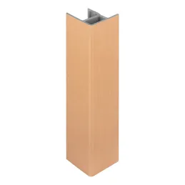 Kotni spoj za cokel 90° / brušen baker