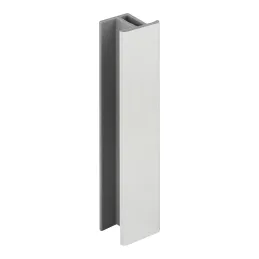 Prehodni spojni element za podnožje / Brušen aluminij