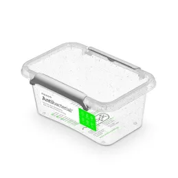 Antibakterijska posoda za živila 0,5 l / prozorna