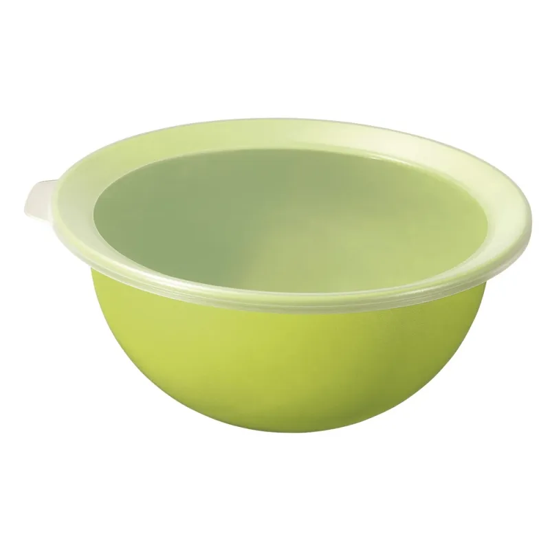 Plastična posoda s pokrovom CARUBA 1,8 l / Zelena