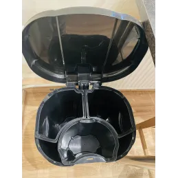 Koš za odpadke TRIO 2 × 15 l + 1 × 10 l / črn