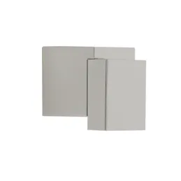 Gumbasta ročica DESIGNO / Srebrna