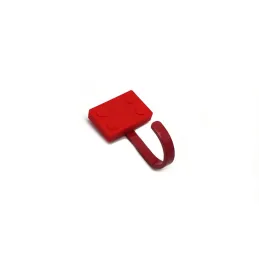 Otroški obešalnik LEGO / Rdeč
