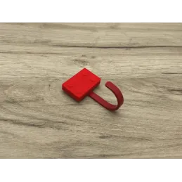 Otroški obešalnik LEGO / Rdeč